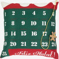 Almofada Natalina Calendario